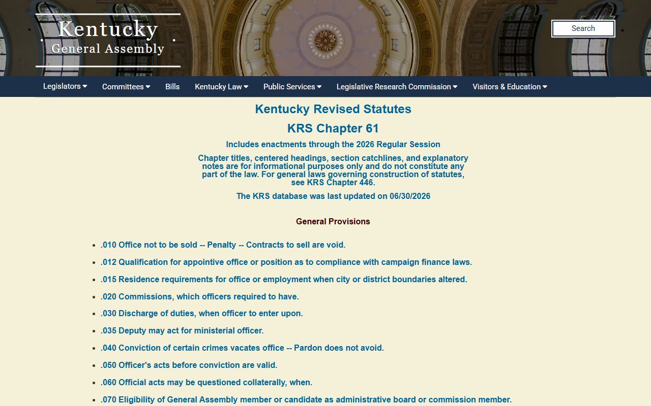 Powell County warrant records Kentucky open records statutes